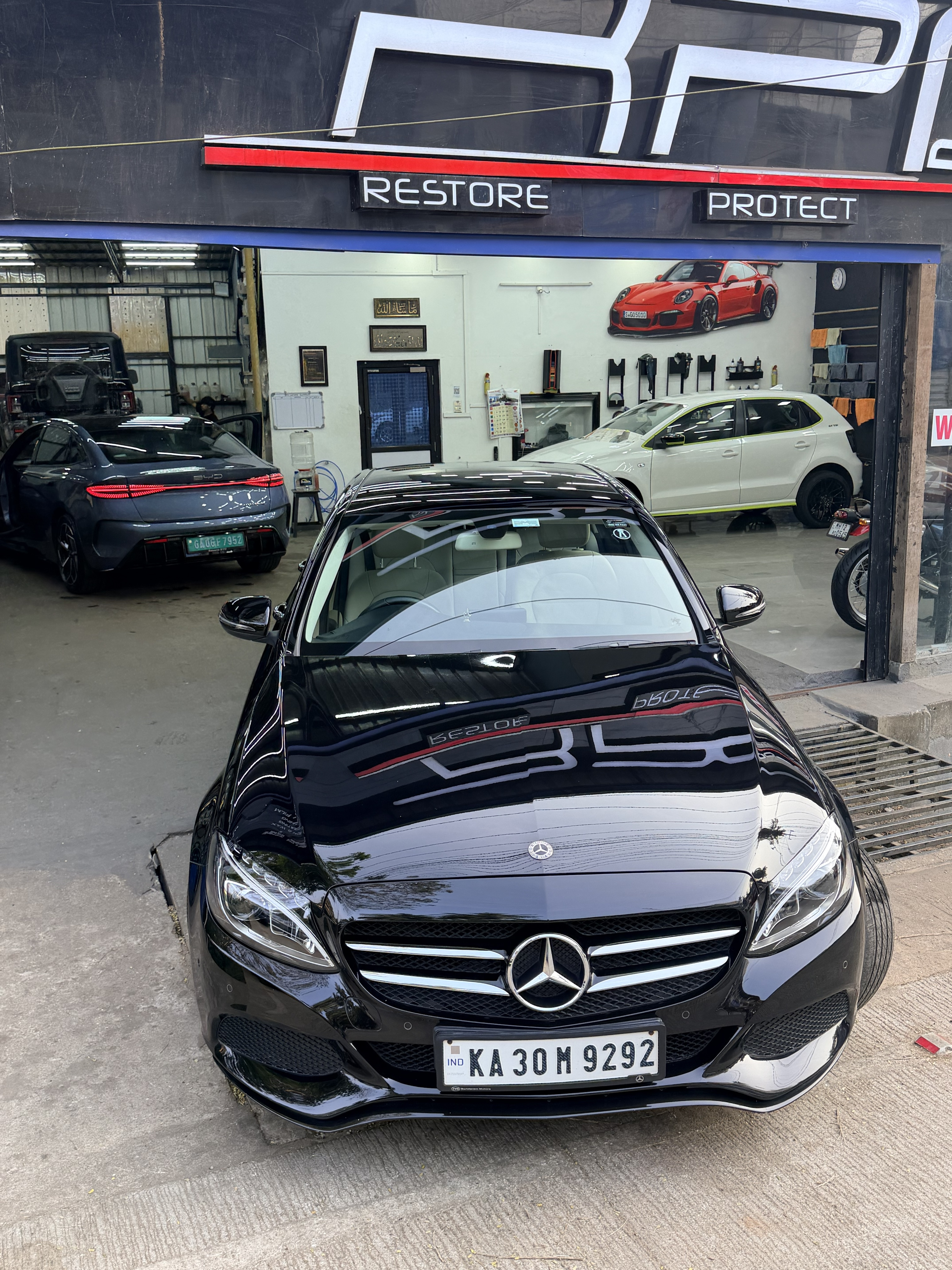 Interior and exterior detailing result